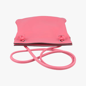 Pre-owned Hermes Sac Aline mini Pink Leather  shoulderbag | stylenewstar