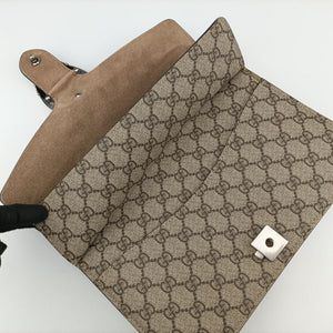 Vintage Gucci Dionysus Brown PVC coated canvas 400249 shoulderbag | stylenewstar