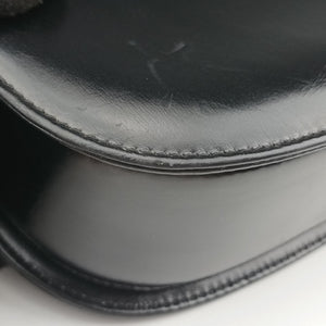 Pre-owned Gucci Bamboo Black Leather 000-21 handbag | stylenewstar