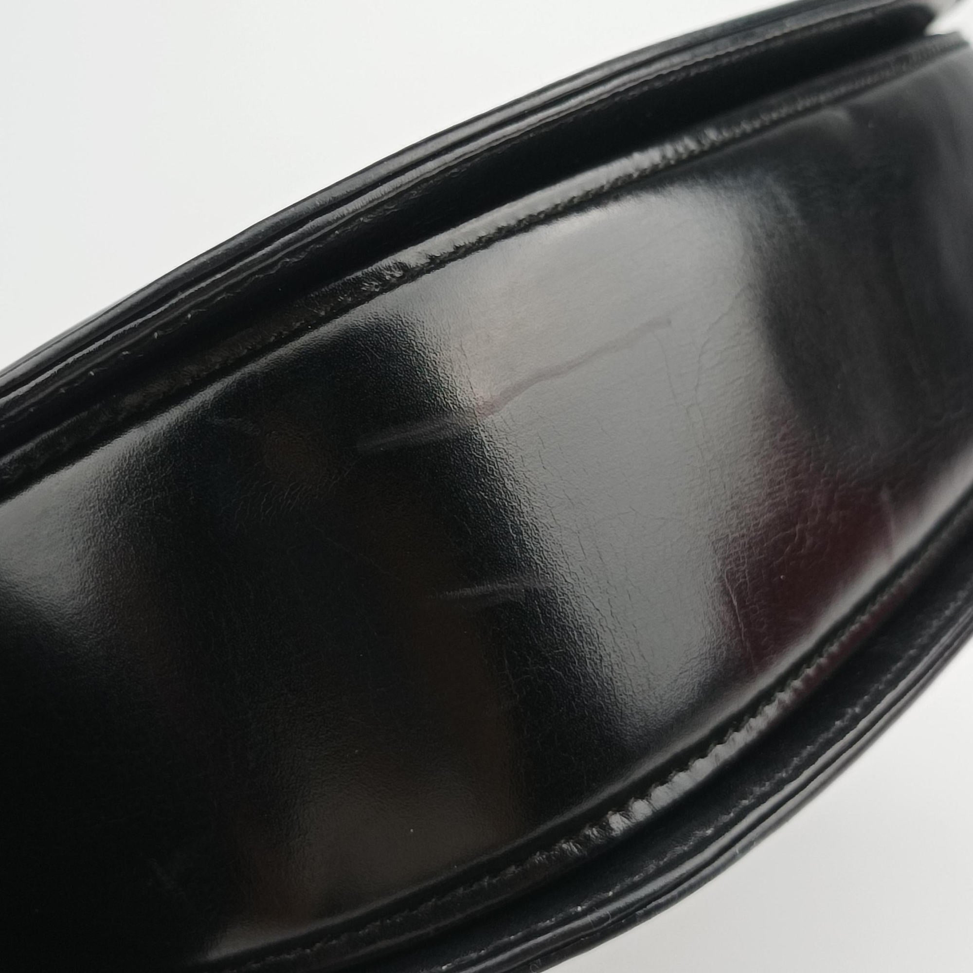 Pre-owned Gucci Bamboo Black Leather 000-21 handbag | stylenewstar