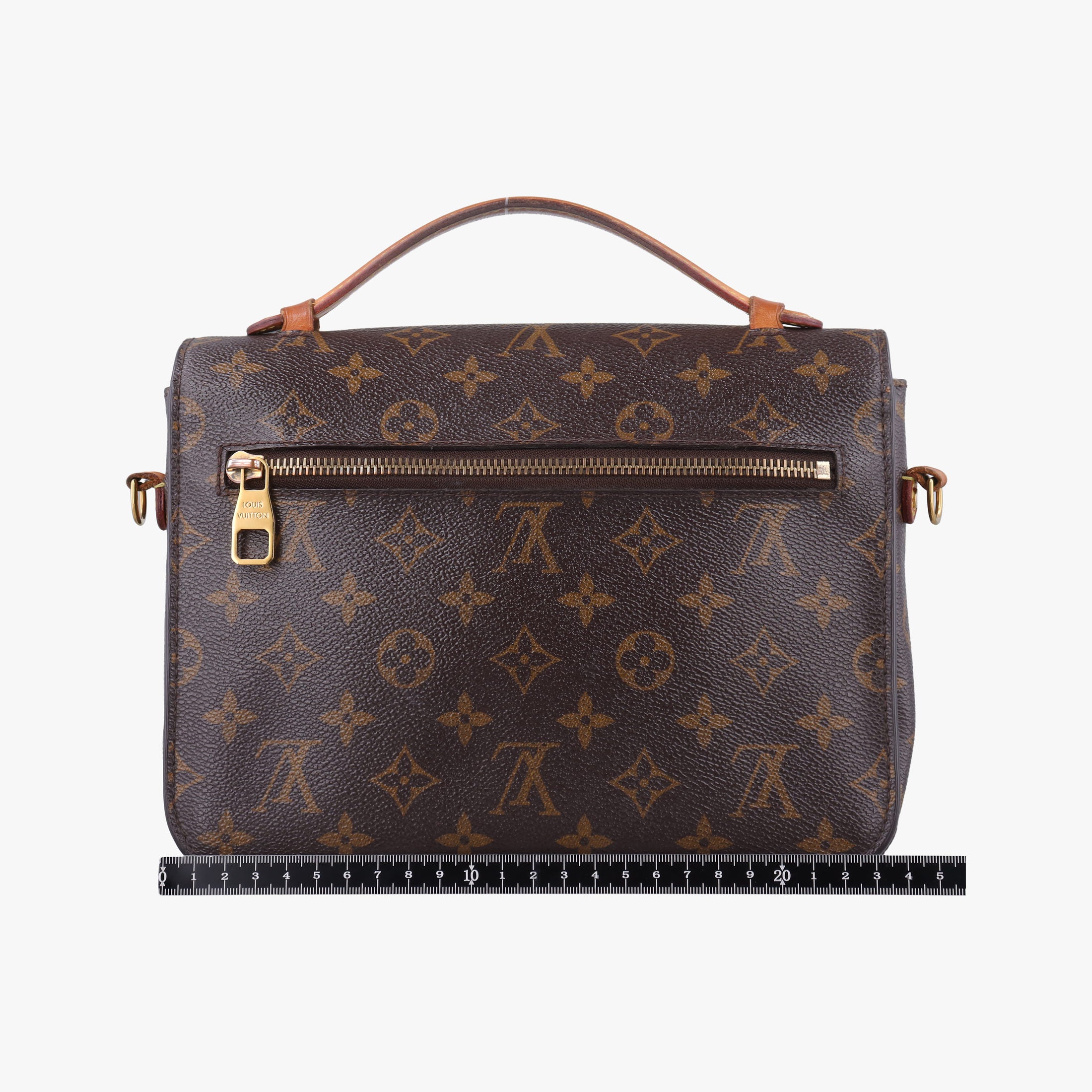 Pre-owned Louis Vuitton Pochette Metis MM Brown Monogram Canvas M44875 shoulderbag | stylenewstar