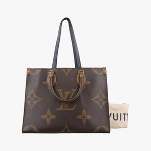 Pre-owned Louis Vuitton On the Go MM Monogram/Brown Monogram Canvas M45321 shoulderbag | stylenewstar