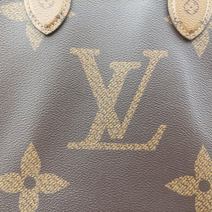 Pre-owned Louis Vuitton On the Go MM Monogram/Brown Monogram Canvas M45321 shoulderbag | stylenewstar
