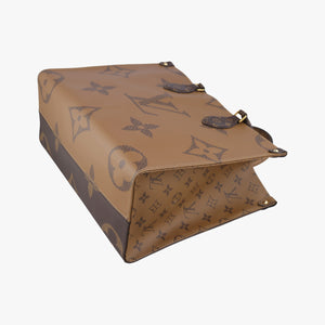 Pre-owned Louis Vuitton On the Go MM Monogram/Brown Monogram Canvas M45321 shoulderbag | stylenewstar