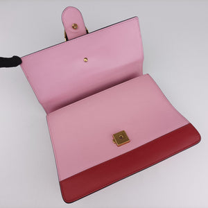 Secondhand Gucci Dionysus Pink×navy×red Leather 448075 shoulderbag | stylenewstar