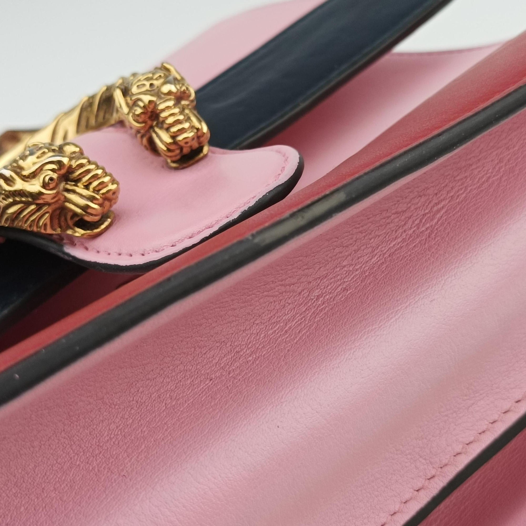 Secondhand Gucci Dionysus Pink×navy×red Leather 448075 shoulderbag | stylenewstar