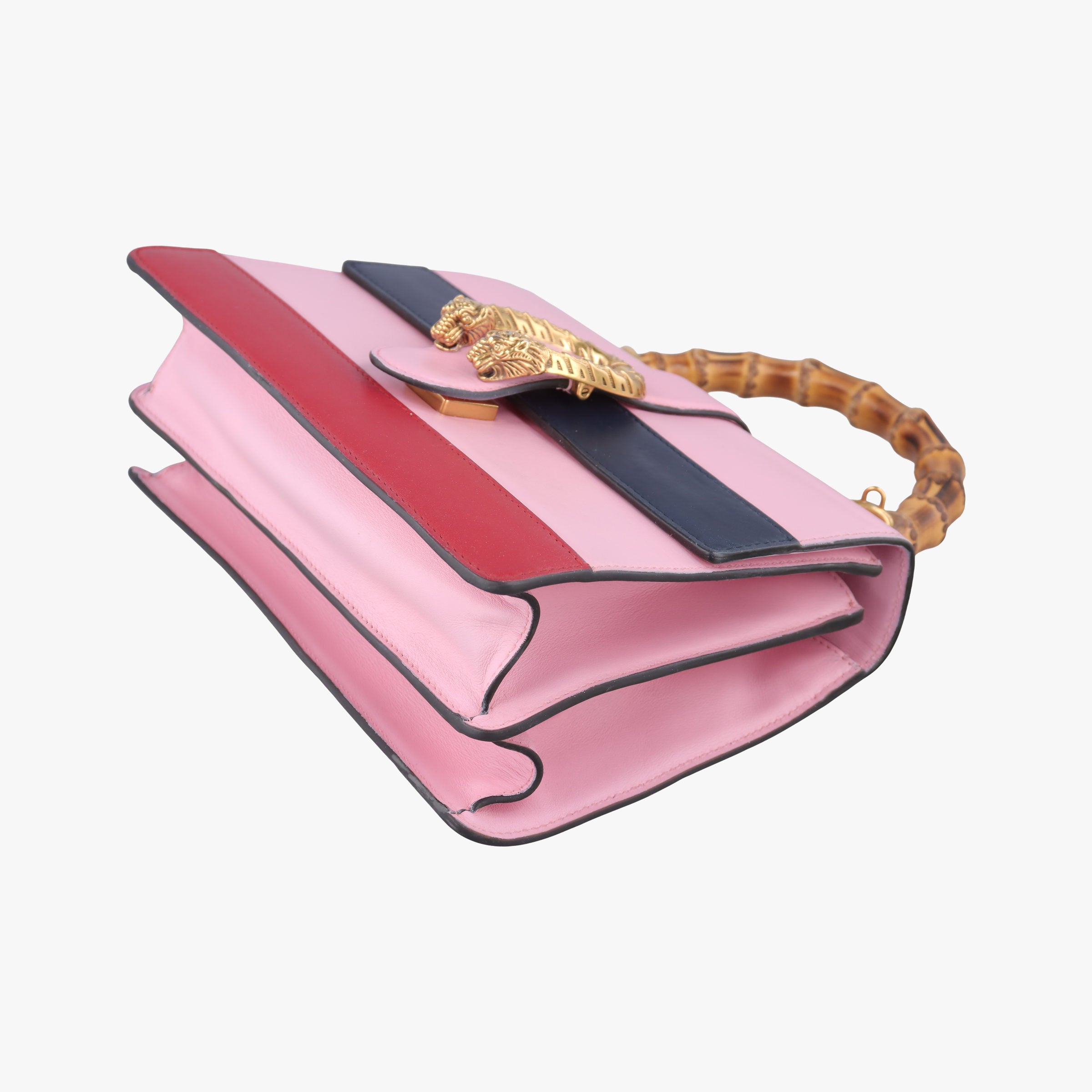 Secondhand Gucci Dionysus Pink×navy×red Leather 448075 shoulderbag | stylenewstar