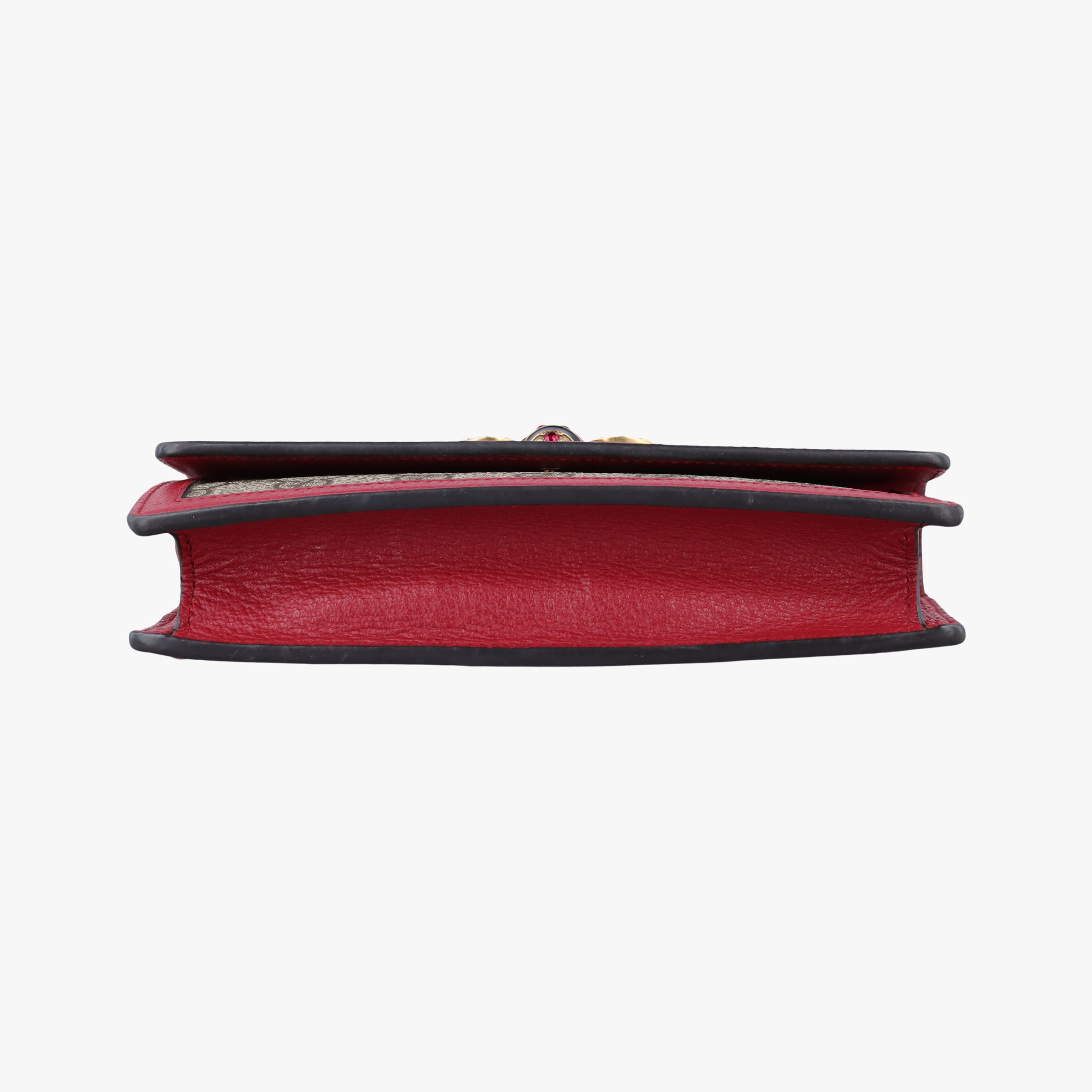 Vintage Gucci Queen Margaret Beige×Red×Navy PVC coated canvas×leather 476079 shoulderbag | stylenewstar