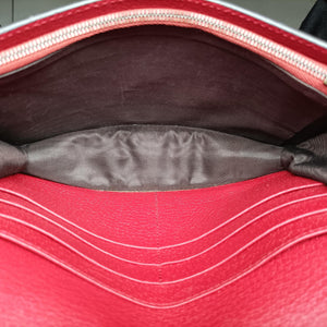 Vintage Gucci Queen Margaret Beige×Red×Navy PVC coated canvas×leather 476079 shoulderbag | stylenewstar