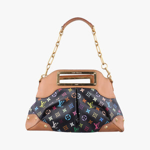 Pre-owned Louis Vuitton JUDY MM Noir Monogram Multicolor M40256 shoulderbag | stylenewstar