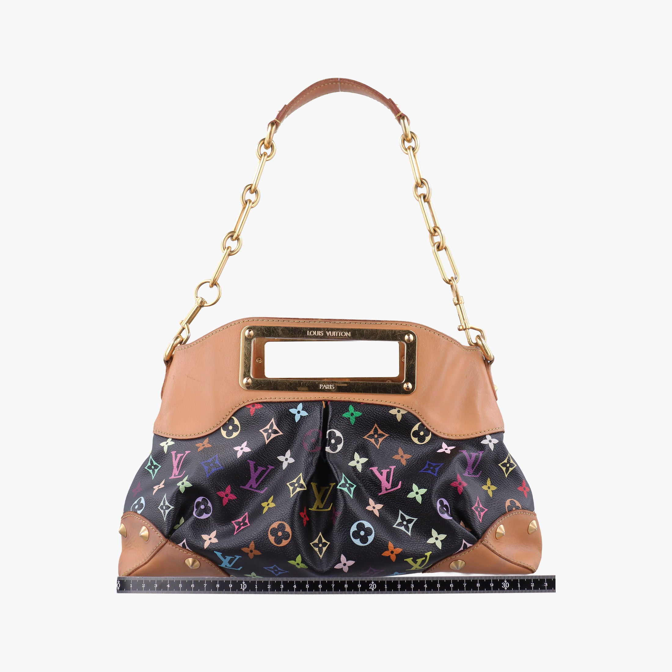Pre-owned Louis Vuitton JUDY MM Noir Monogram Multicolor M40256 shoulderbag | stylenewstar