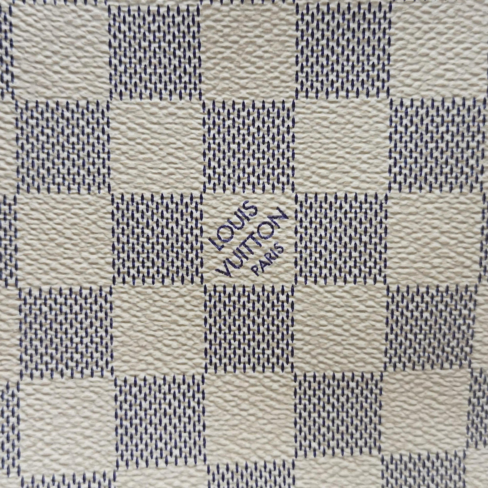 Pre-owned Louis Vuitton Neverfull MM Azur Damier Canvas N51107 handbag | stylenewstar
