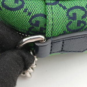 Secondhand Gucci GG Marmont Green canvas 447632 shoulderbag | stylenewstar