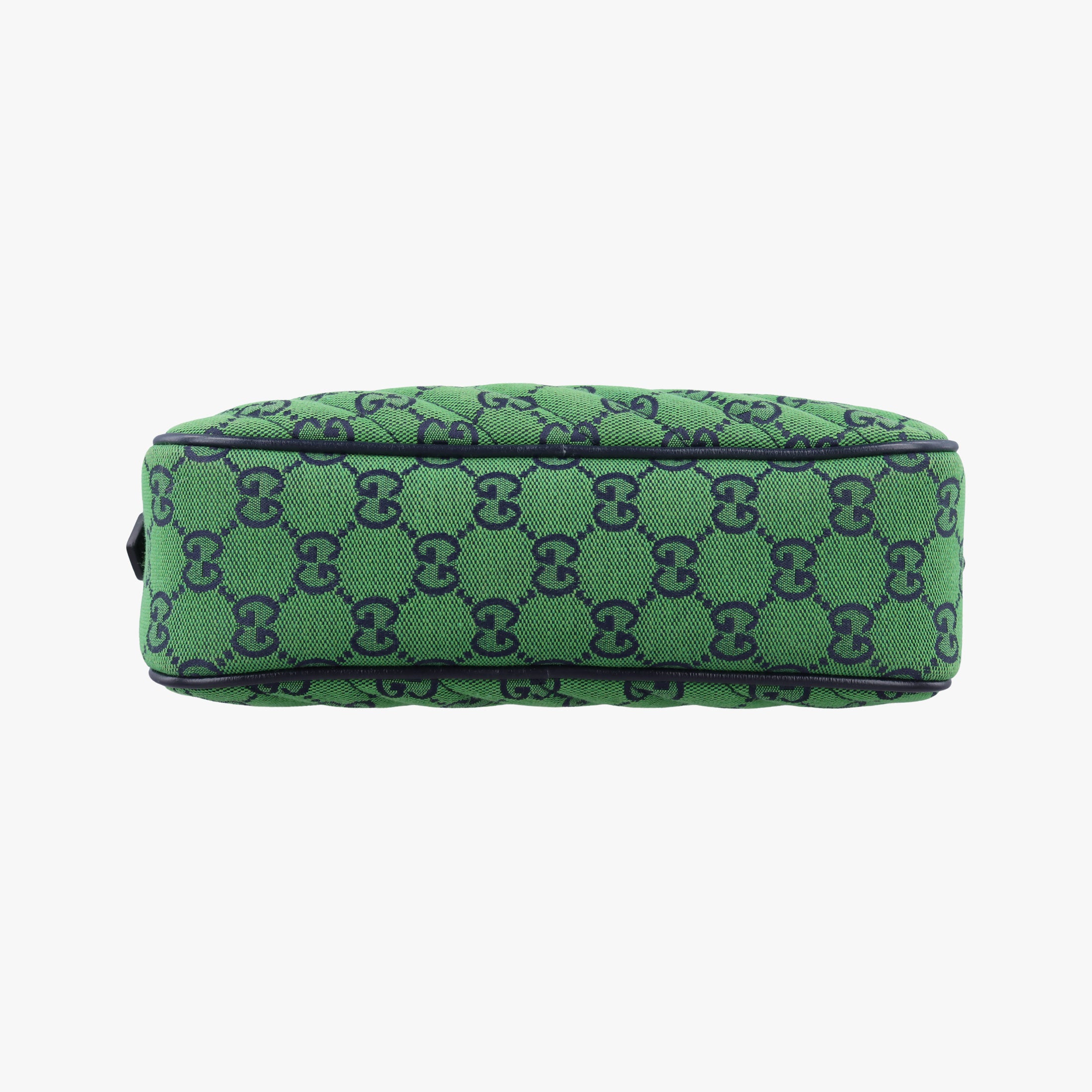 Secondhand Gucci GG Marmont Green canvas 447632 shoulderbag | stylenewstar