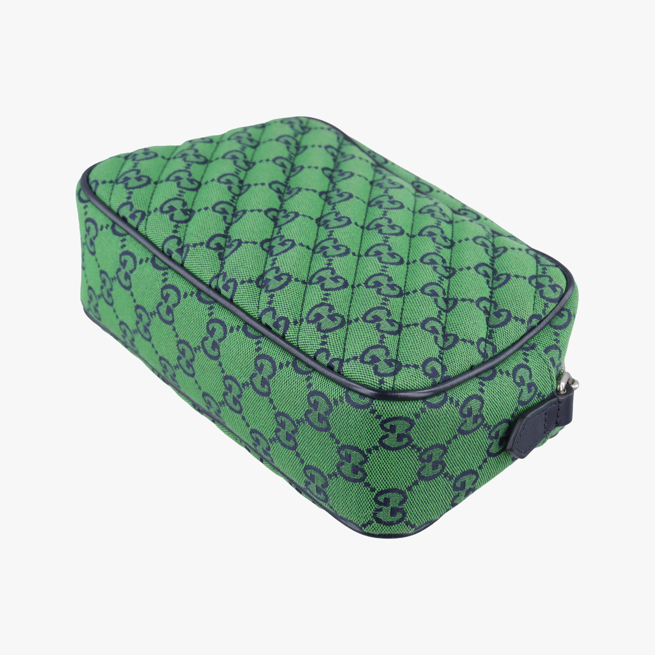 Secondhand Gucci GG Marmont Green canvas 447632 shoulderbag | stylenewstar