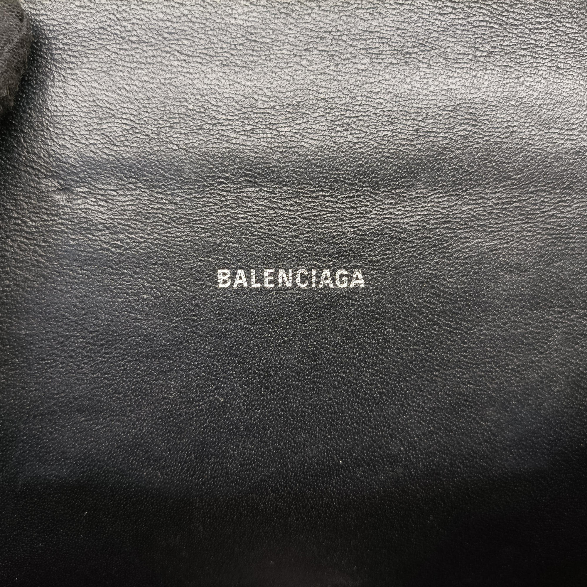 Vintage Balenciaga Hourglass XS Silver leather  shoulderbag | stylenewstar