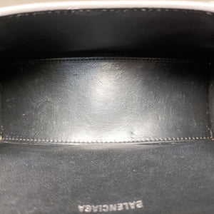 Vintage Balenciaga Hourglass XS Silver leather  shoulderbag | stylenewstar