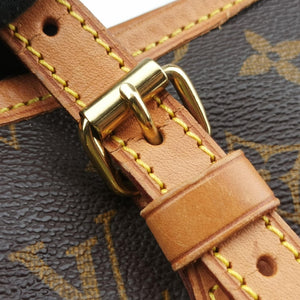 Pre-owned Louis Vuitton Bucket PM Brown Monogram Canvas M42238 handbag | stylenewstar