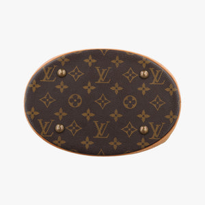 Pre-owned Louis Vuitton Bucket PM Brown Monogram Canvas M42238 handbag | stylenewstar