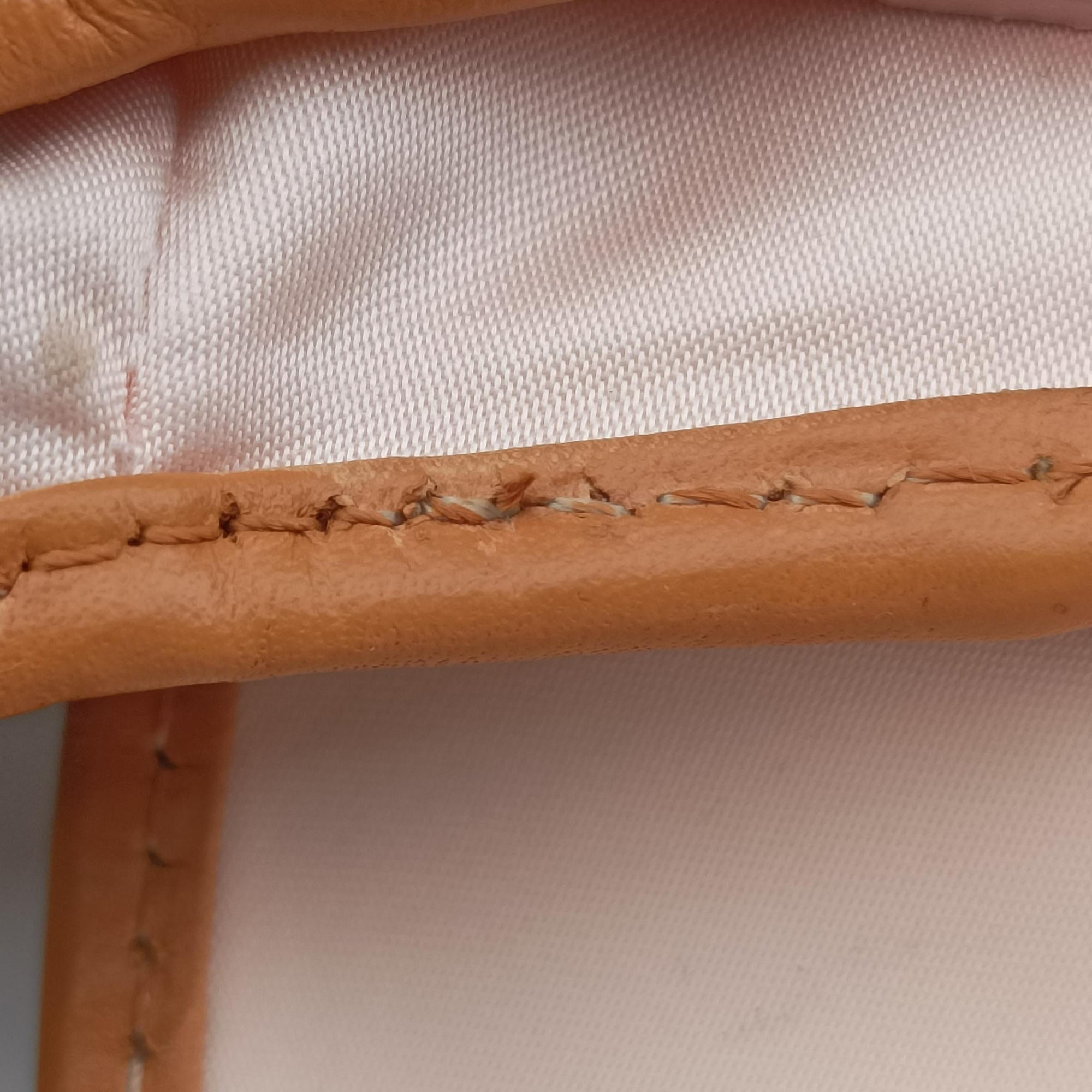 Pre-owned Christian Dior Romantic Heart Trotter Beige x Brown x Pink PVC Coated Canvas x leather  handbag | stylenewstar