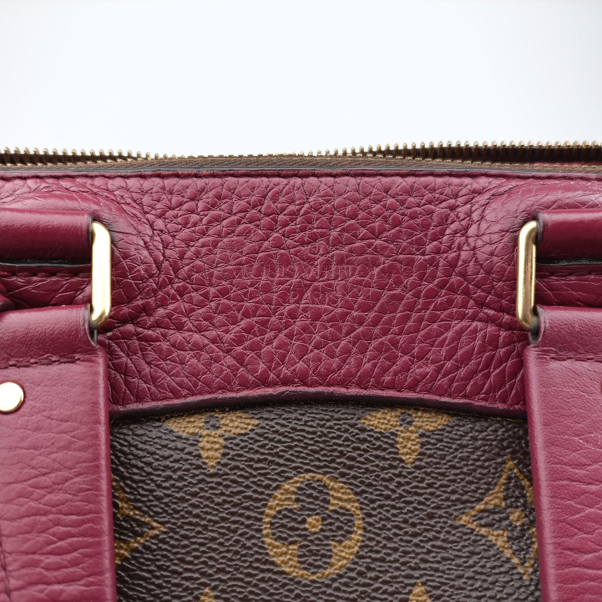 Pre-owned Louis Vuitton RETIRO PM Brown × AURORE Monogram Canvas×calf leather M40545 shoulderbag | stylenewstar