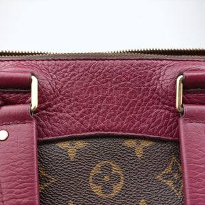 Pre-owned Louis Vuitton RETIRO PM Brown × AURORE Monogram Canvas×calf leather M40545 shoulderbag | stylenewstar