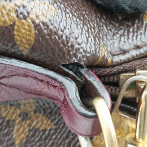 Pre-owned Louis Vuitton RETIRO PM Brown × AURORE Monogram Canvas×calf leather M40545 shoulderbag | stylenewstar