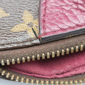 Pre-owned Louis Vuitton RETIRO PM Brown × AURORE Monogram Canvas×calf leather M40545 shoulderbag | stylenewstar