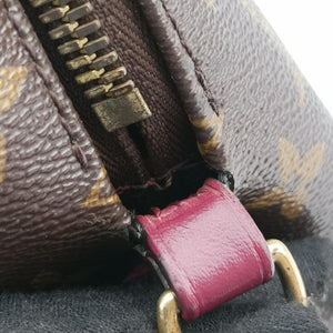 Pre-owned Louis Vuitton RETIRO PM Brown × AURORE Monogram Canvas×calf leather M40545 shoulderbag | stylenewstar