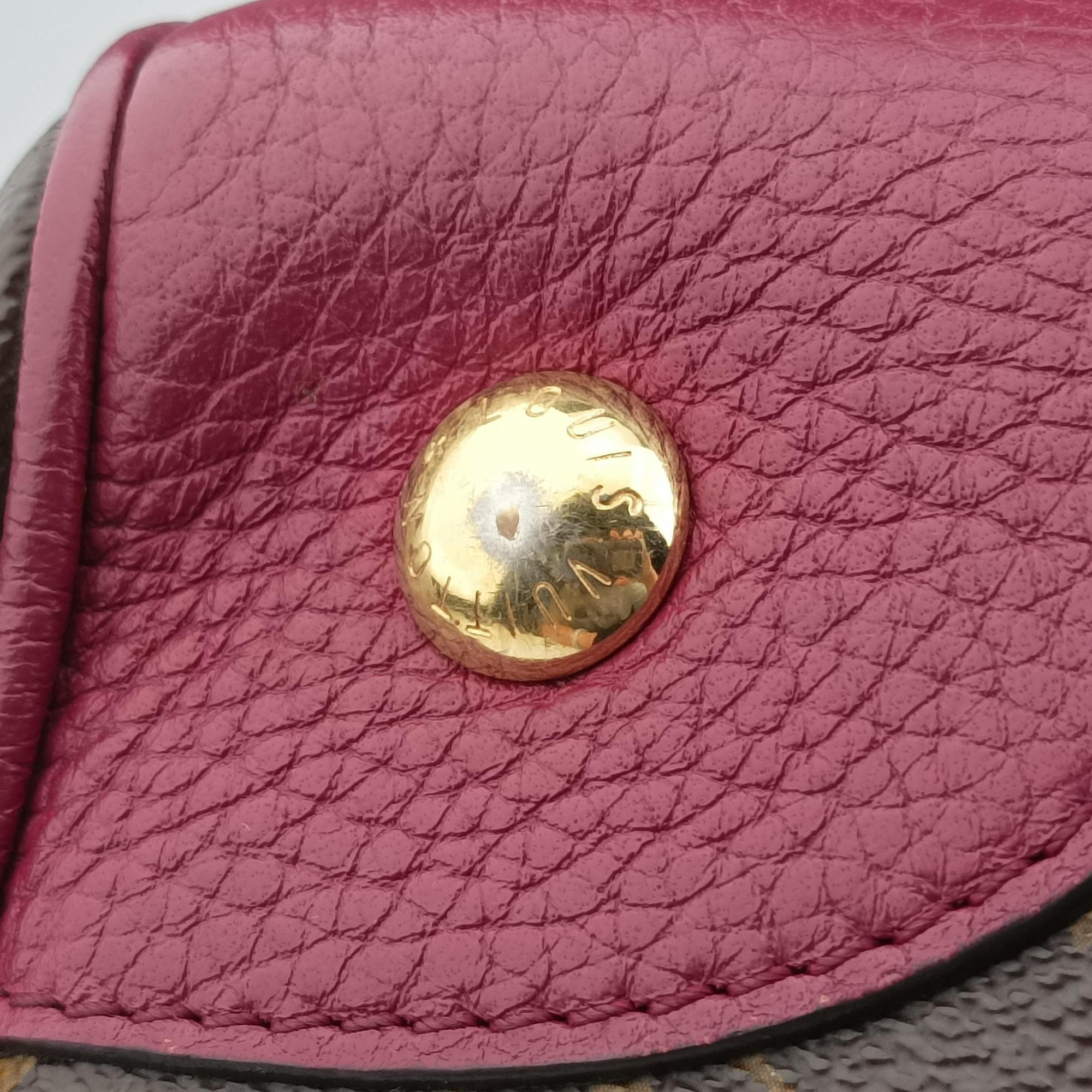 Pre-owned Louis Vuitton RETIRO PM Brown × AURORE Monogram Canvas×calf leather M40545 shoulderbag | stylenewstar
