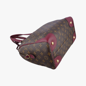 Pre-owned Louis Vuitton RETIRO PM Brown × AURORE Monogram Canvas×calf leather M40545 shoulderbag | stylenewstar