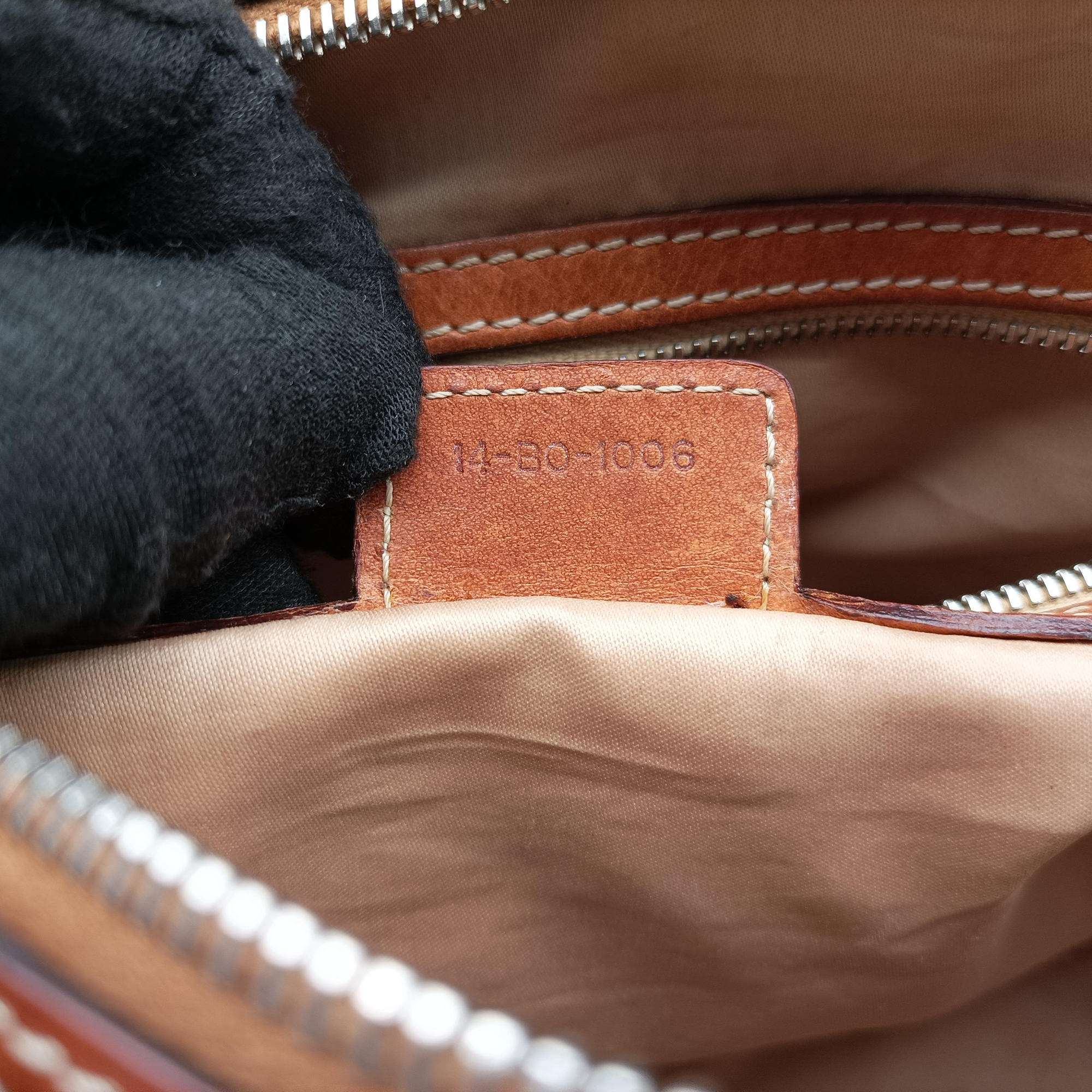Vintage Christian Dior Trotter Romantique  Bow Brown×Multicolour PVC coated canvas×Leather  handbag | stylenewstar
