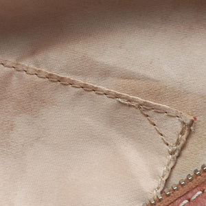 Vintage Christian Dior Trotter Romantique  Bow Brown×Multicolour PVC coated canvas×Leather  handbag | stylenewstar