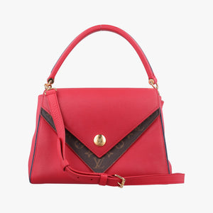 Secondhand Louis Vuitton DOUBLE V ruby Monogram Canvas ácalf leather M54624 shoulderbag | stylenewstar