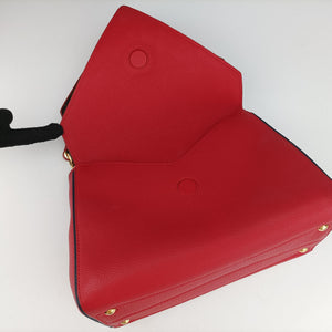 Secondhand Louis Vuitton DOUBLE V ruby Monogram Canvas ácalf leather M54624 shoulderbag | stylenewstar