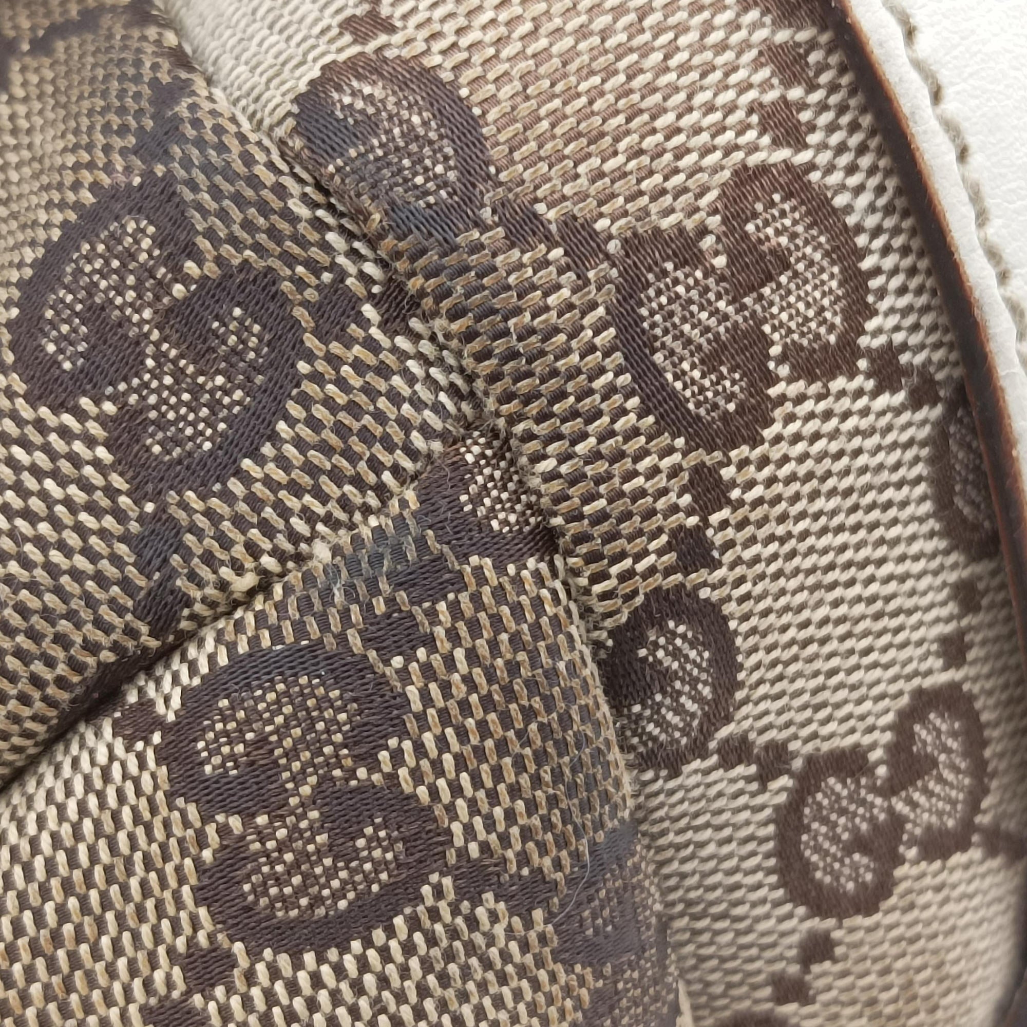 Pre-owned Gucci Pelham Hobo Brown×White canvas×leather 137621 handbag | stylenewstar