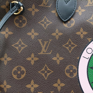 Pre-owned Louis Vuitton World Tour Neverfull MM Monogram Brown Monogram Canvas M42844 shoulderbag | stylenewstar