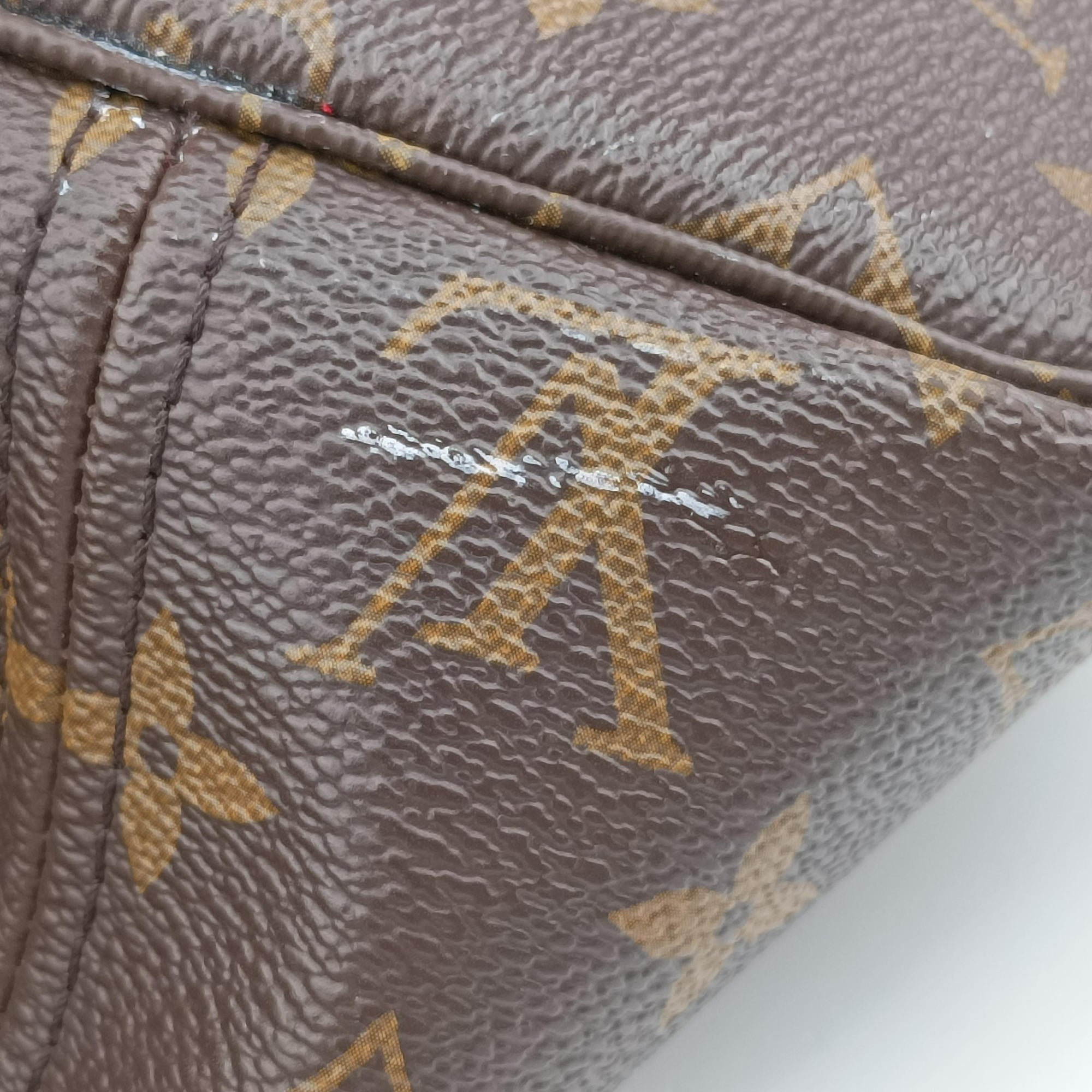 Pre-owned Louis Vuitton World Tour Neverfull MM Monogram Brown Monogram Canvas M42844 shoulderbag | stylenewstar