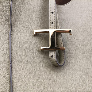Pre-owned TODS T Timeless Green Leather  shoulderbag | stylenewstar
