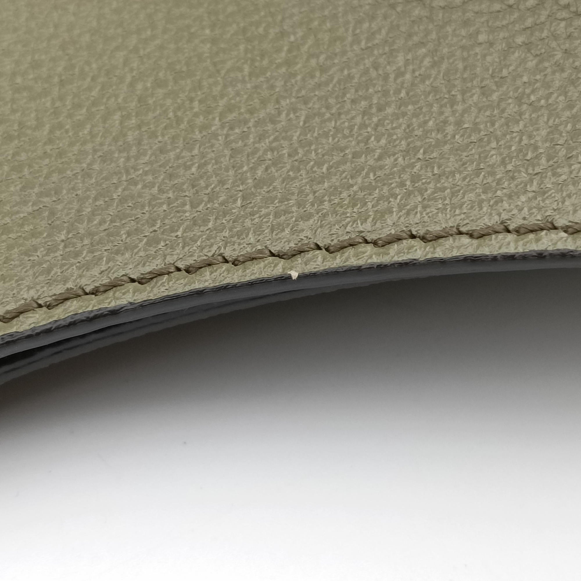 Pre-owned TODS T Timeless Green Leather  shoulderbag | stylenewstar