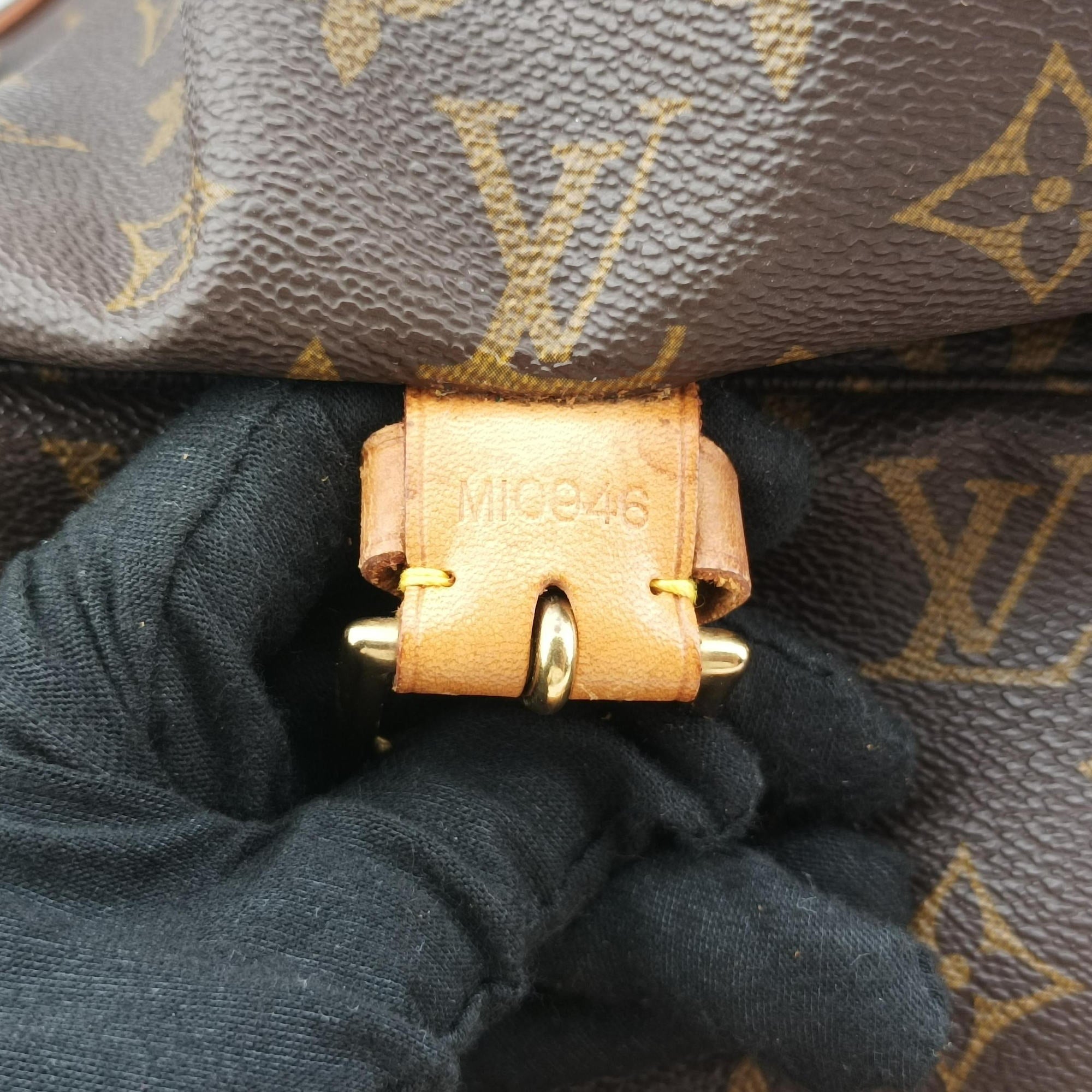 Pre-owned Louis Vuitton MONTSOURIS GM brown Monogram Canvas M51135 backpack/rucksack | stylenewstar