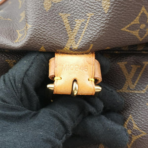 Pre-owned Louis Vuitton MONTSOURIS GM brown Monogram Canvas M51135 backpack/rucksack | stylenewstar