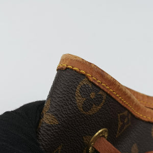 Pre-owned Louis Vuitton MONTSOURIS GM brown Monogram Canvas M51135 backpack/rucksack | stylenewstar