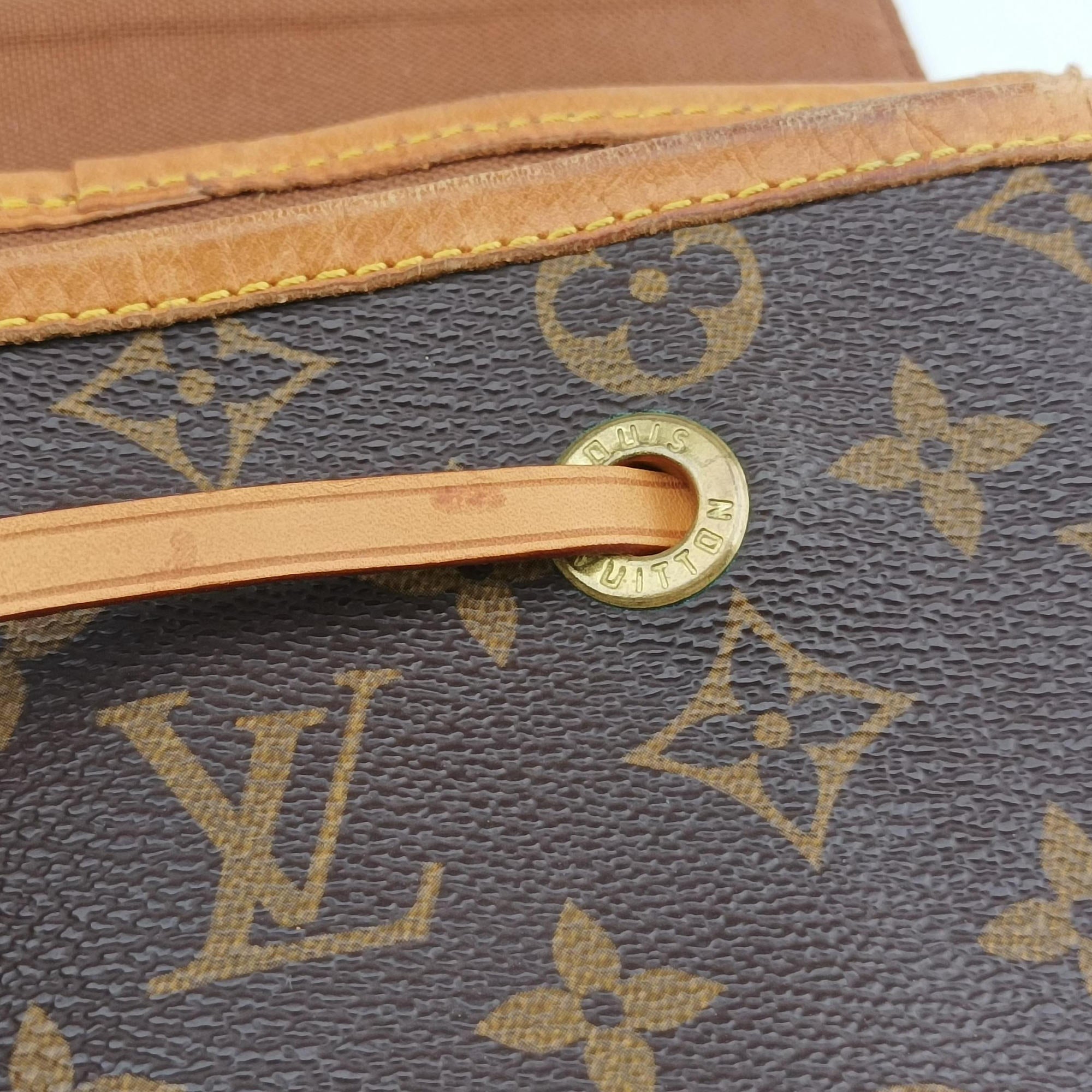 Pre-owned Louis Vuitton MONTSOURIS GM brown Monogram Canvas M51135 backpack/rucksack | stylenewstar