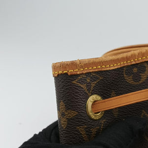 Pre-owned Louis Vuitton MONTSOURIS GM brown Monogram Canvas M51135 backpack/rucksack | stylenewstar