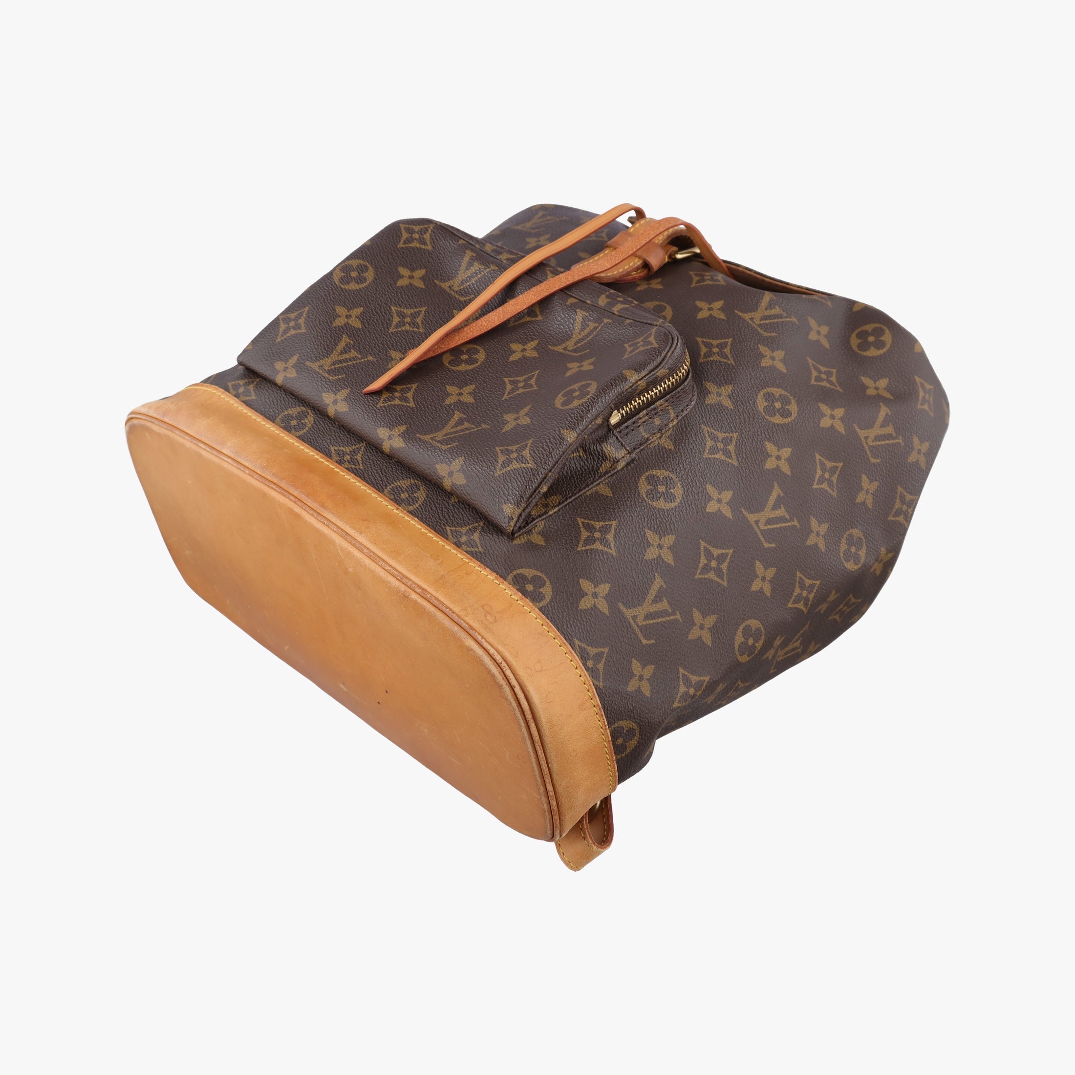 Pre-owned Louis Vuitton MONTSOURIS GM brown Monogram Canvas M51135 backpack/rucksack | stylenewstar