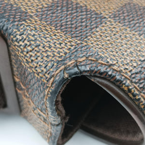 Pre-owned Louis Vuitton BROOKLYN MM EBENE Damier Canvas N51211 shoulderbag | stylenewstar