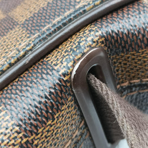 Pre-owned Louis Vuitton BROOKLYN MM EBENE Damier Canvas N51211 shoulderbag | stylenewstar