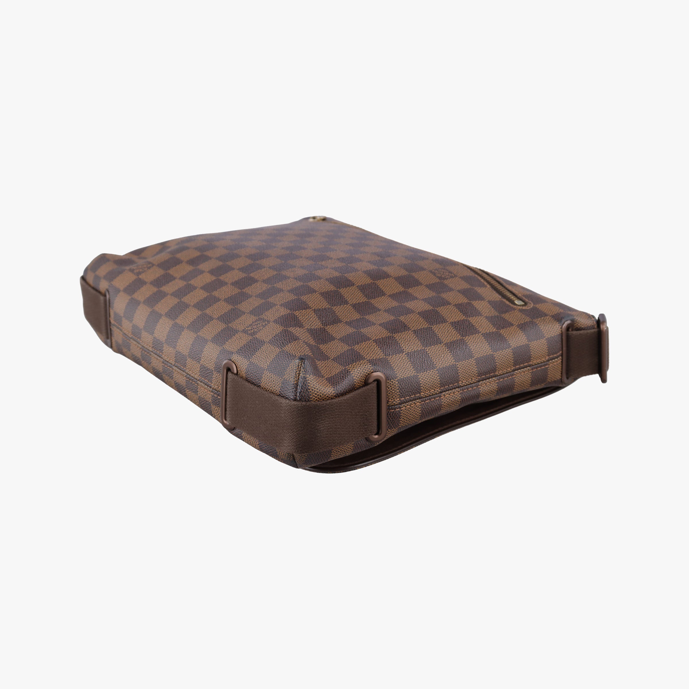 Pre-owned Louis Vuitton BROOKLYN MM EBENE Damier Canvas N51211 shoulderbag | stylenewstar