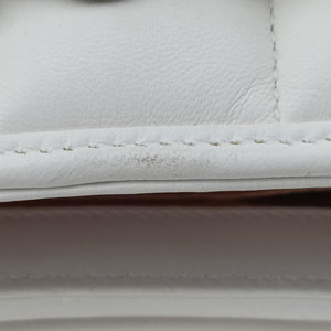 Vintage Gucci Horsebit White Leather 764339 shoulderbag | stylenewstar